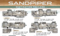 2025 Sandpiper Destination Trailer Brochure
