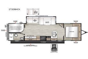 Incoming 2027 Coachmen Catalina Legacy Edition 273DBHCKLE Travel Trailer