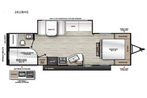 Incoming 2026 Coachmen Catalina Summit 261BHS Travel Trailer